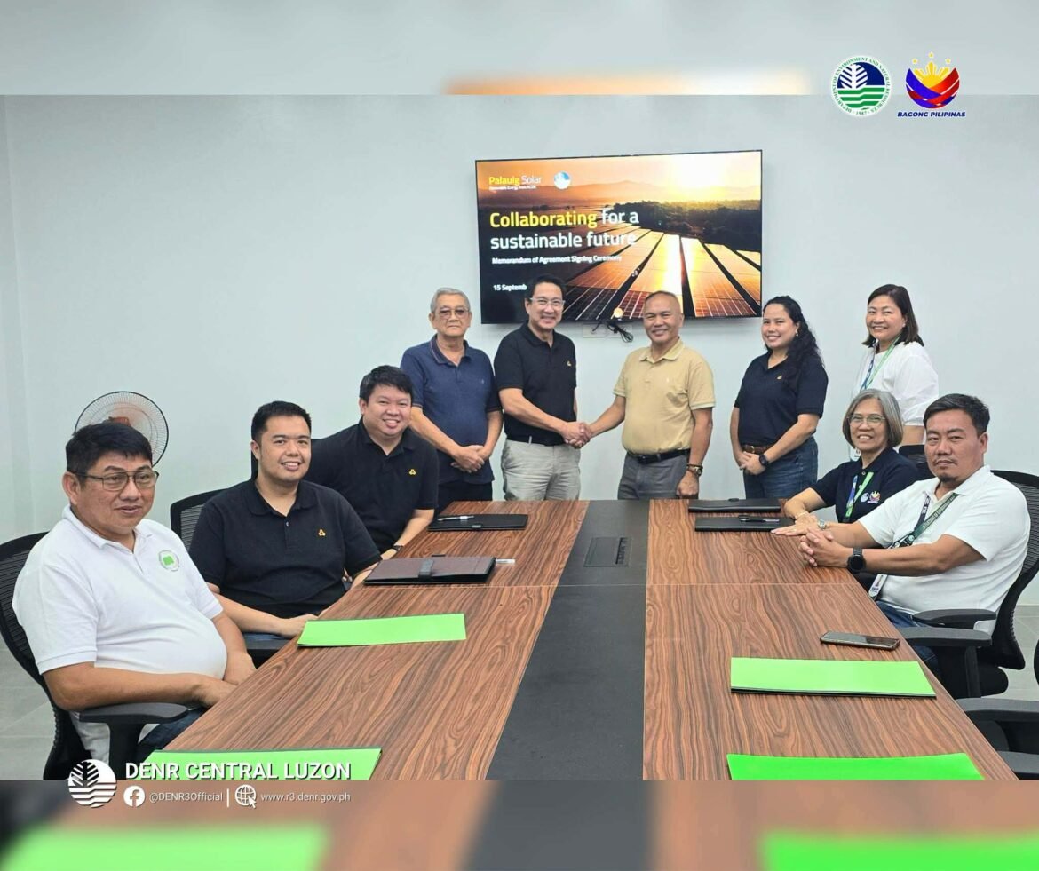 DENR and partner organizations support forest greening and protection efforts in Palauig, Zambales.